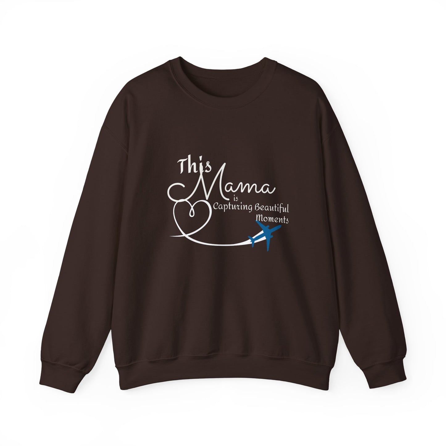 This Mama is Capturing Beautiful Moments Crewneck Sweatshirt - Gift for Moms