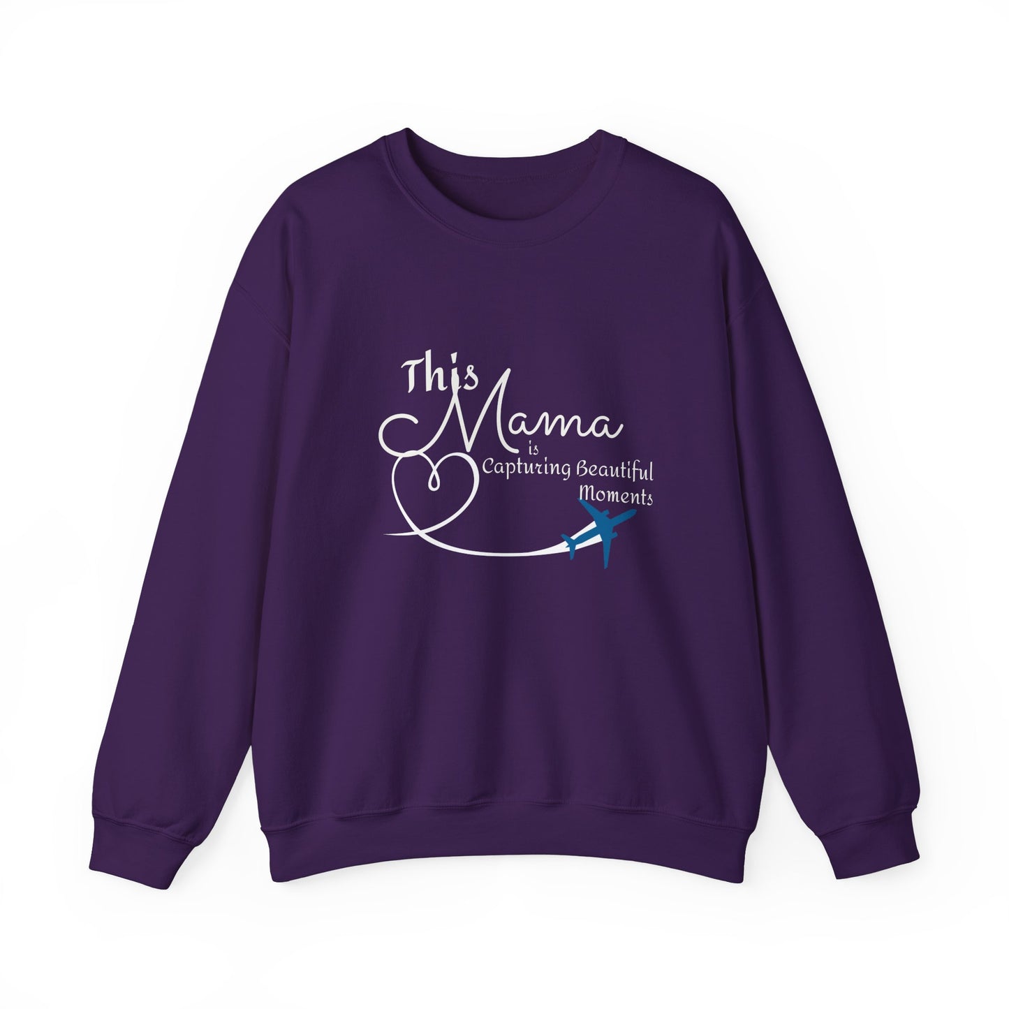 This Mama is Capturing Beautiful Moments Crewneck Sweatshirt - Gift for Moms