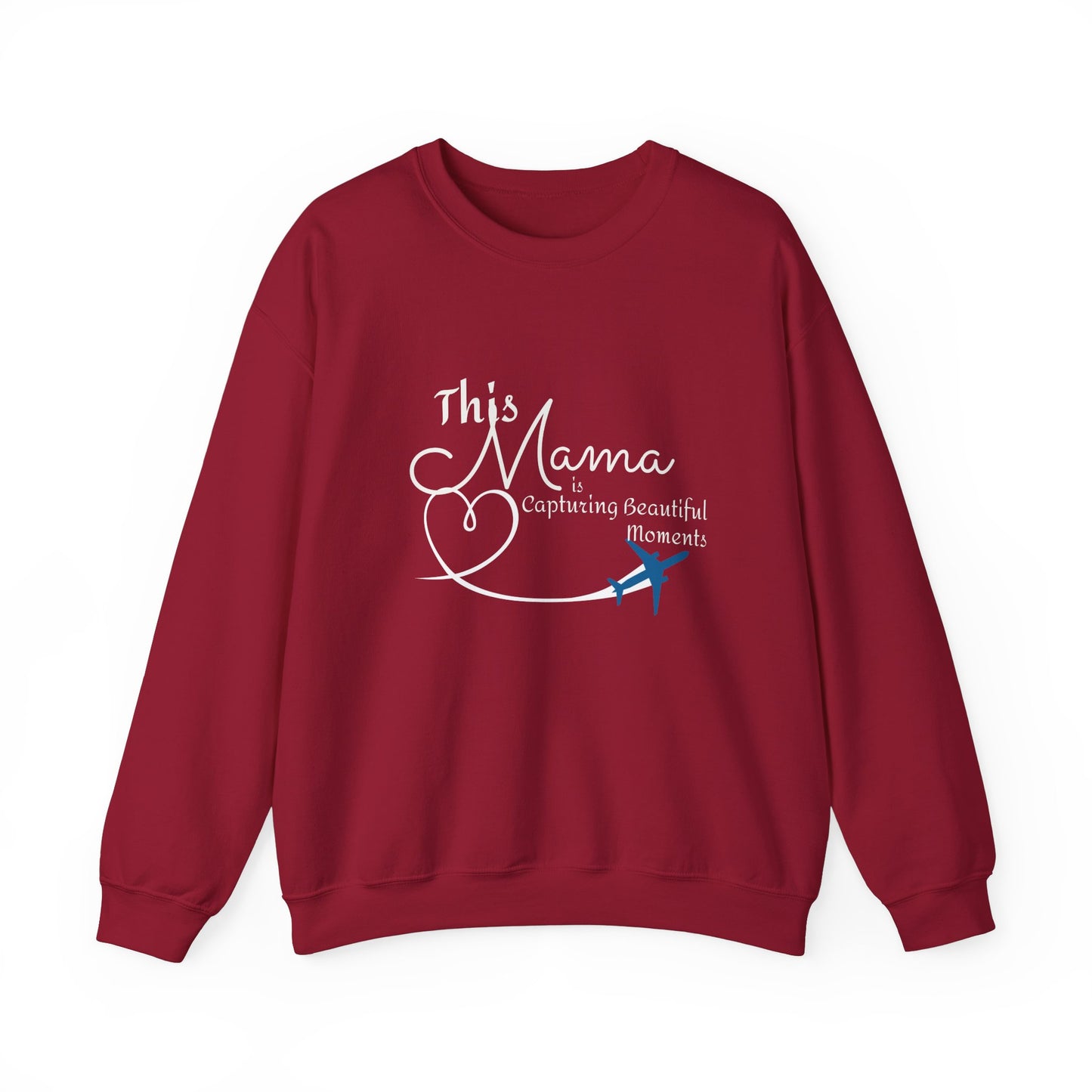 This Mama is Capturing Beautiful Moments Crewneck Sweatshirt - Gift for Moms
