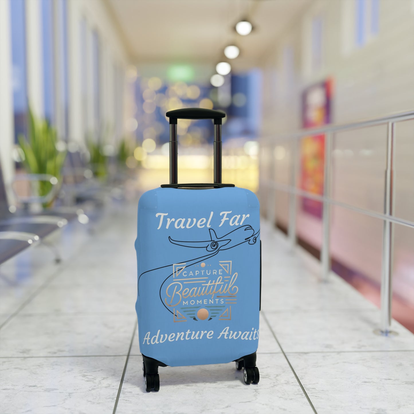 Travel Far, Adventure Awaits - Travel Suitcase