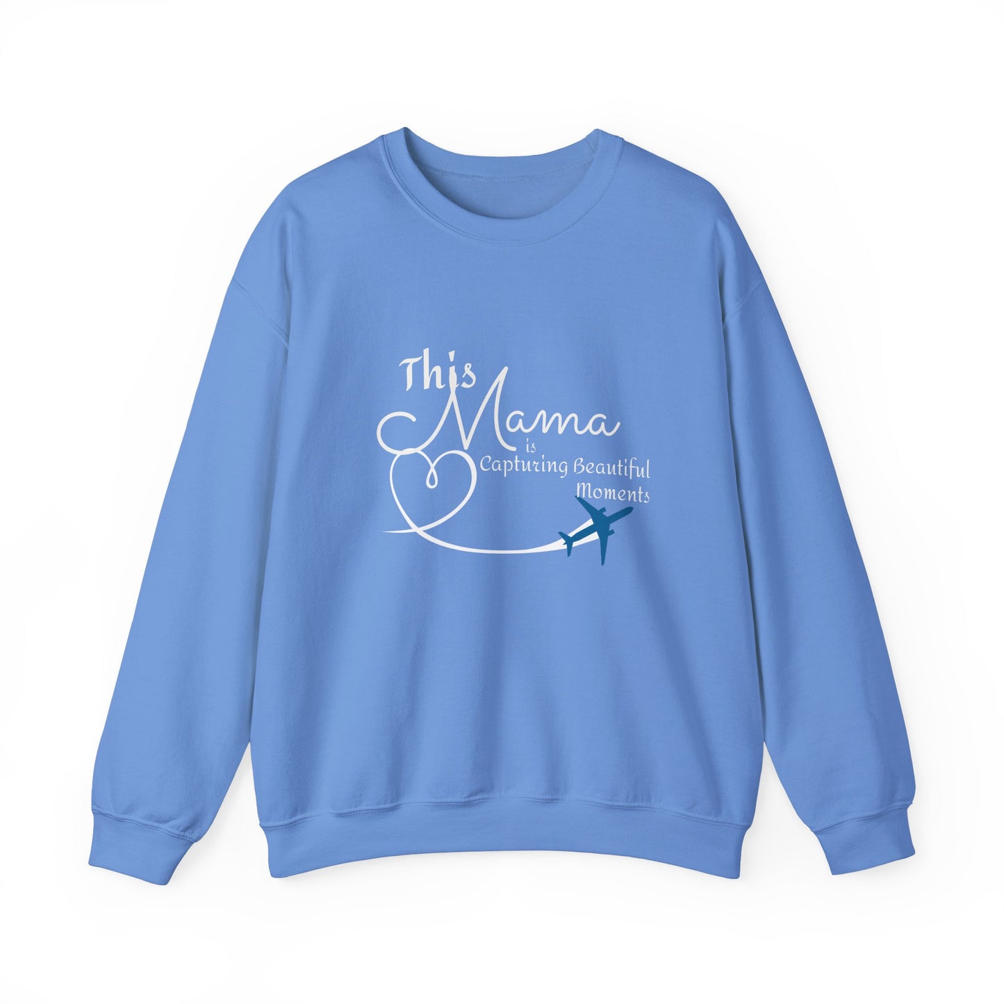 This Mama is Capturing Beautiful Moments Crewneck Sweatshirt - Gift for Moms
