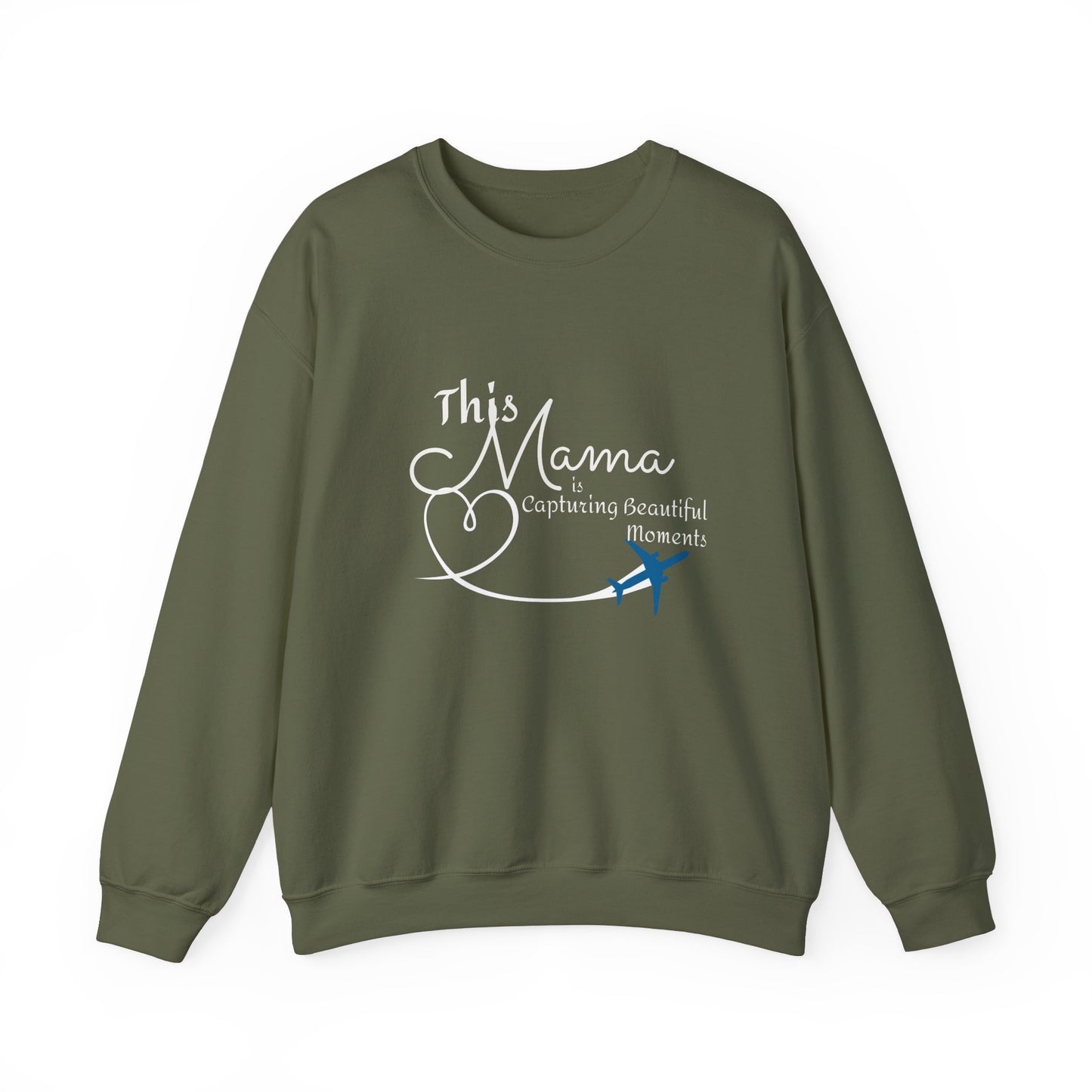 This Mama is Capturing Beautiful Moments Crewneck Sweatshirt - Gift for Moms
