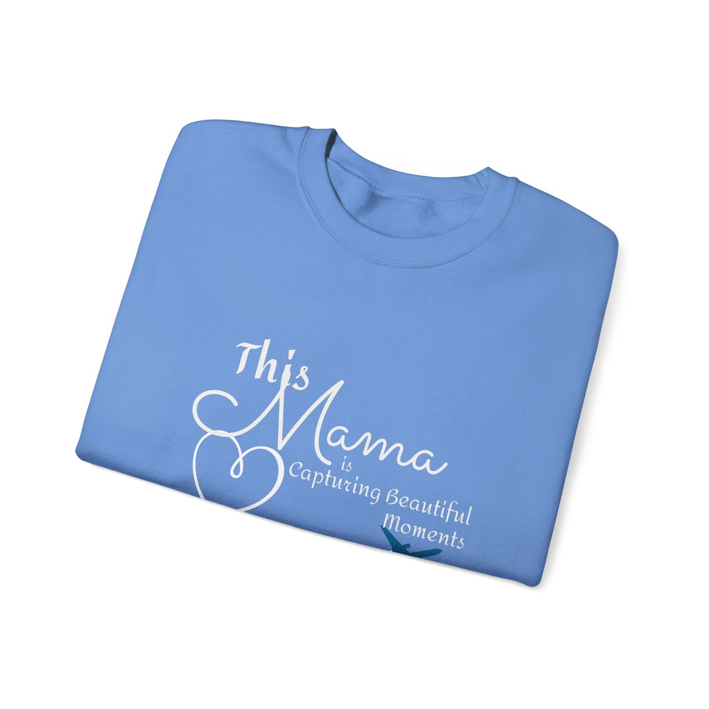 This Mama is Capturing Beautiful Moments Crewneck Sweatshirt - Gift for Moms