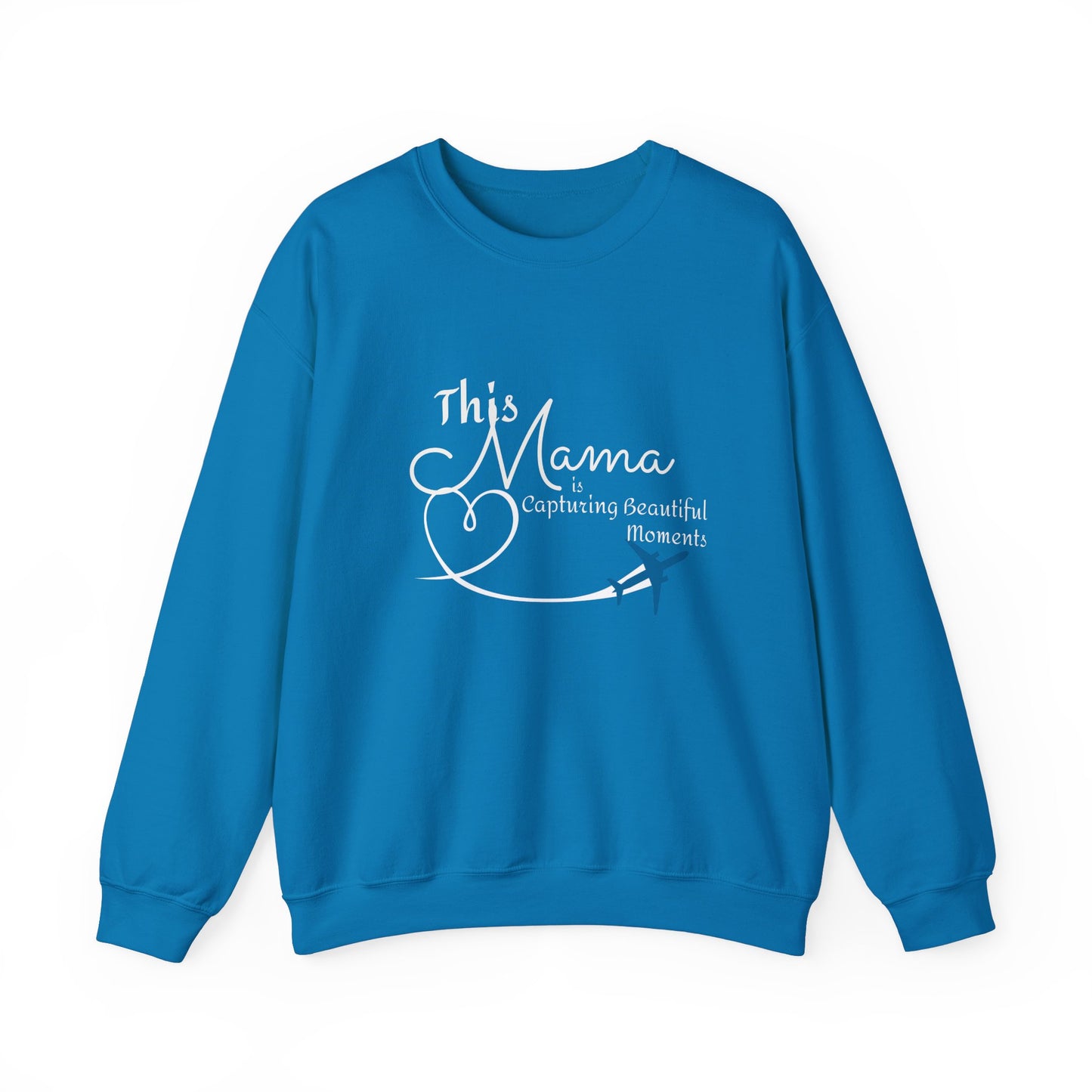 This Mama is Capturing Beautiful Moments Crewneck Sweatshirt - Gift for Moms