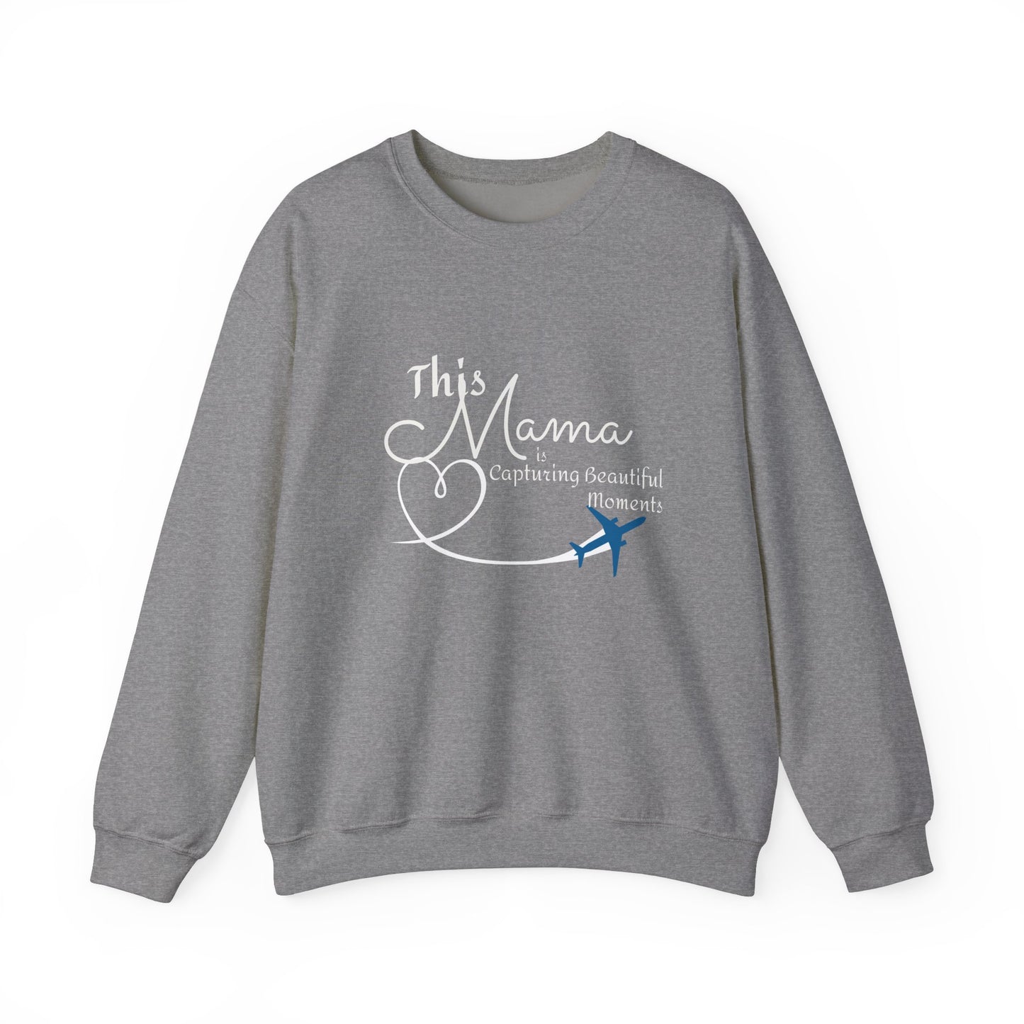 This Mama is Capturing Beautiful Moments Crewneck Sweatshirt - Gift for Moms