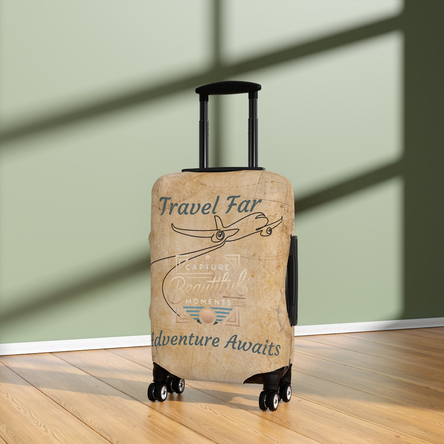 Travel Far, Adventure Awaits - Travel Suitcase