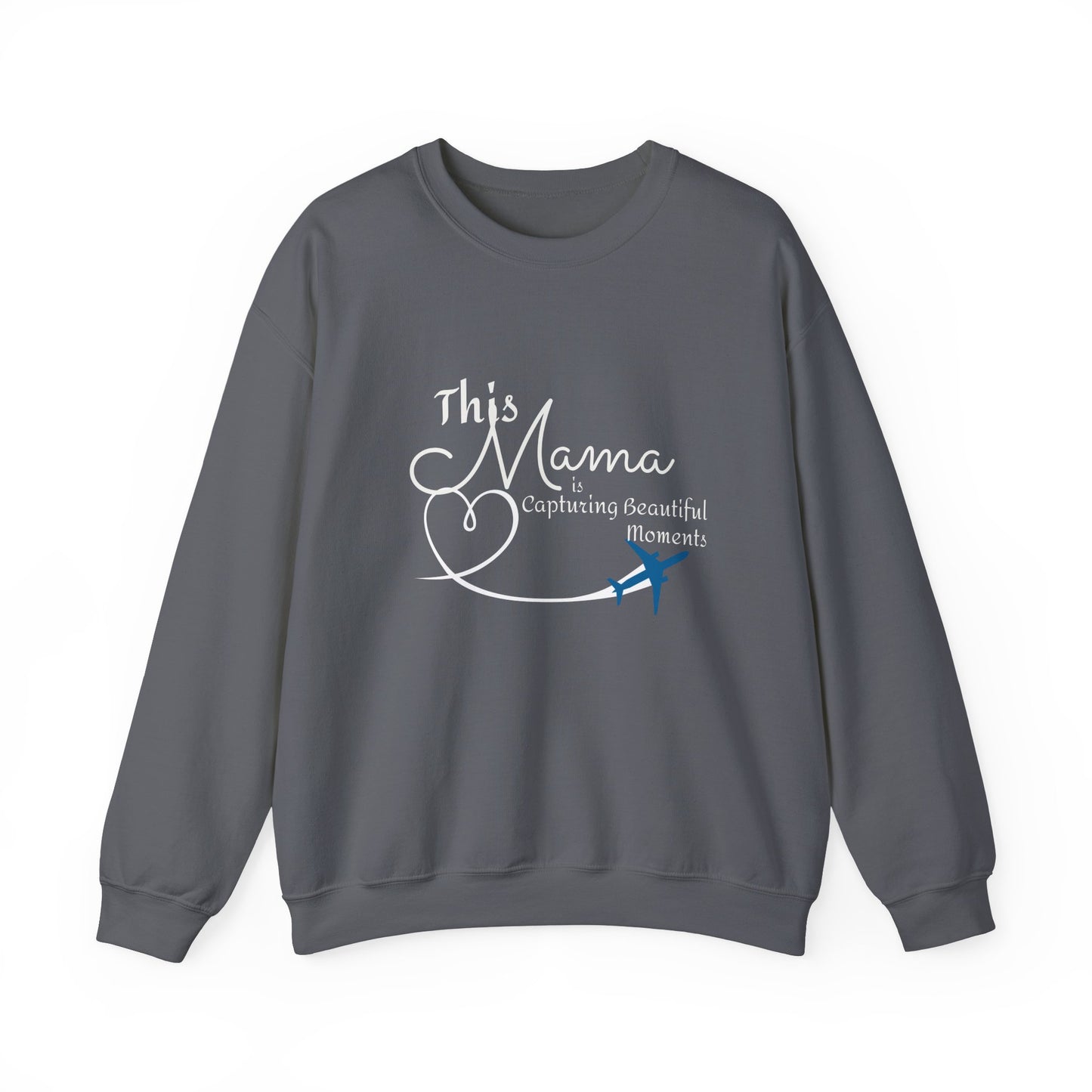 This Mama is Capturing Beautiful Moments Crewneck Sweatshirt - Gift for Moms