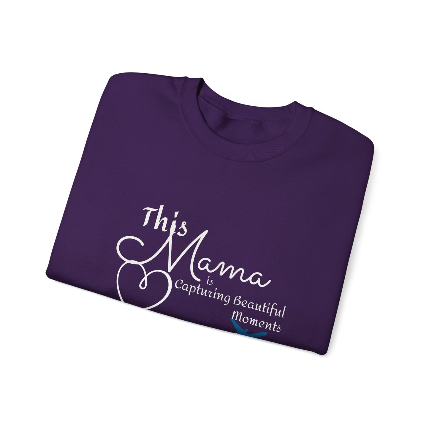 This Mama is Capturing Beautiful Moments Crewneck Sweatshirt - Gift for Moms