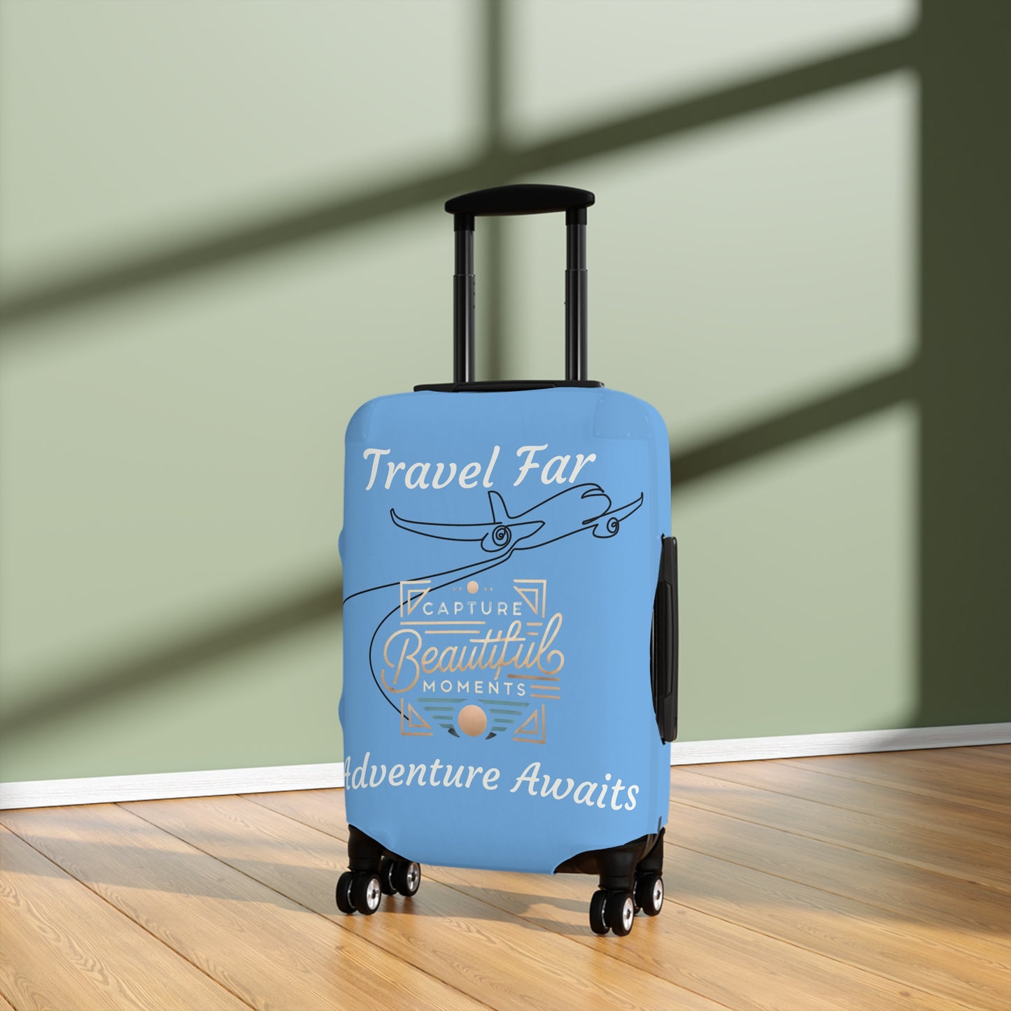 Travel Far, Adventure Awaits - Travel Suitcase