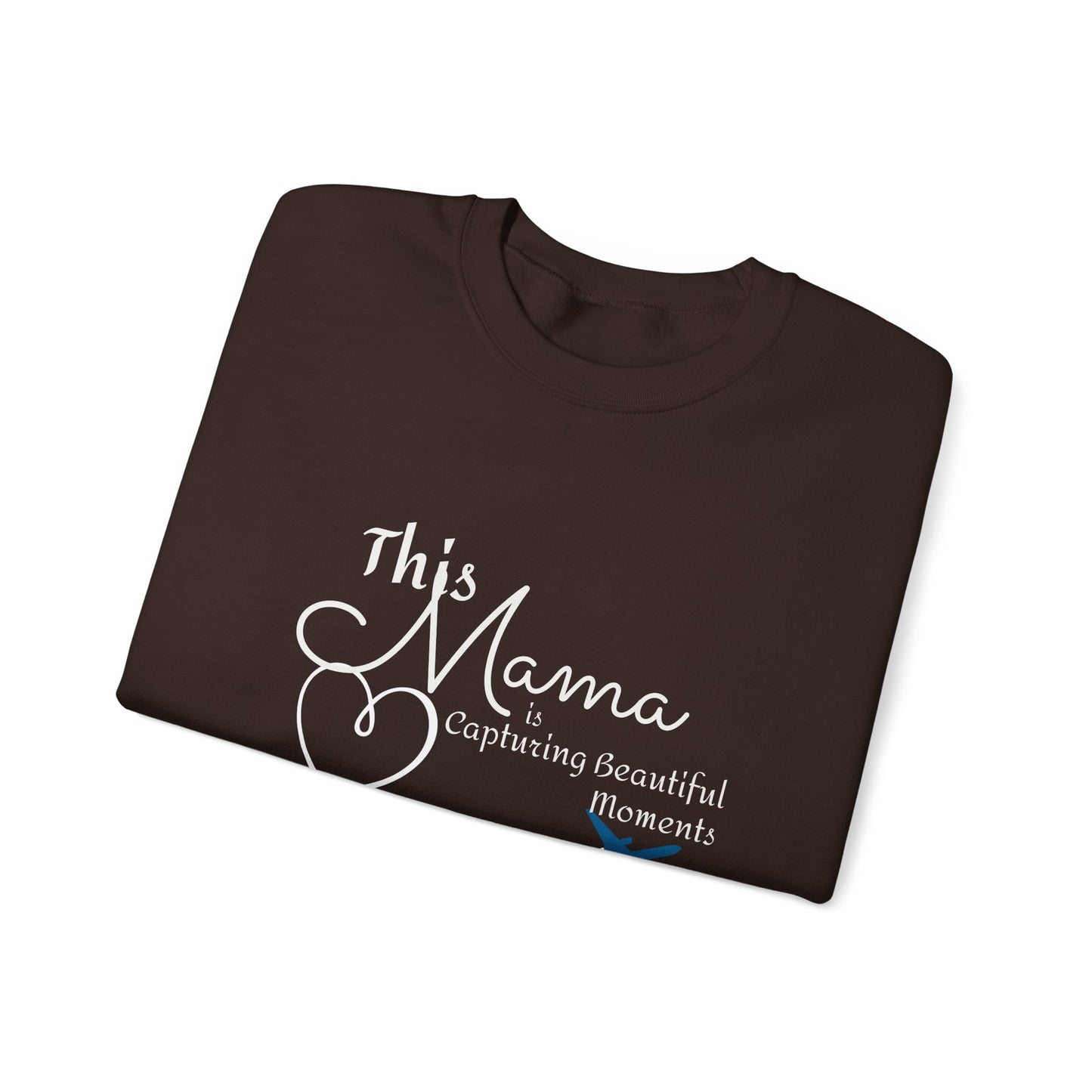 This Mama is Capturing Beautiful Moments Crewneck Sweatshirt - Gift for Moms