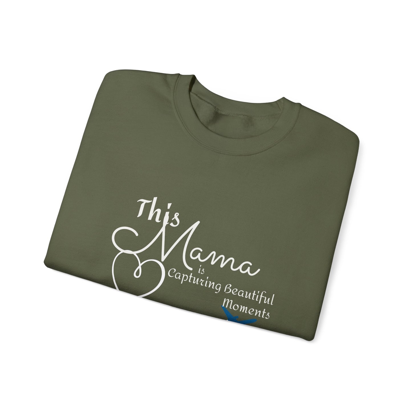 This Mama is Capturing Beautiful Moments Crewneck Sweatshirt - Gift for Moms