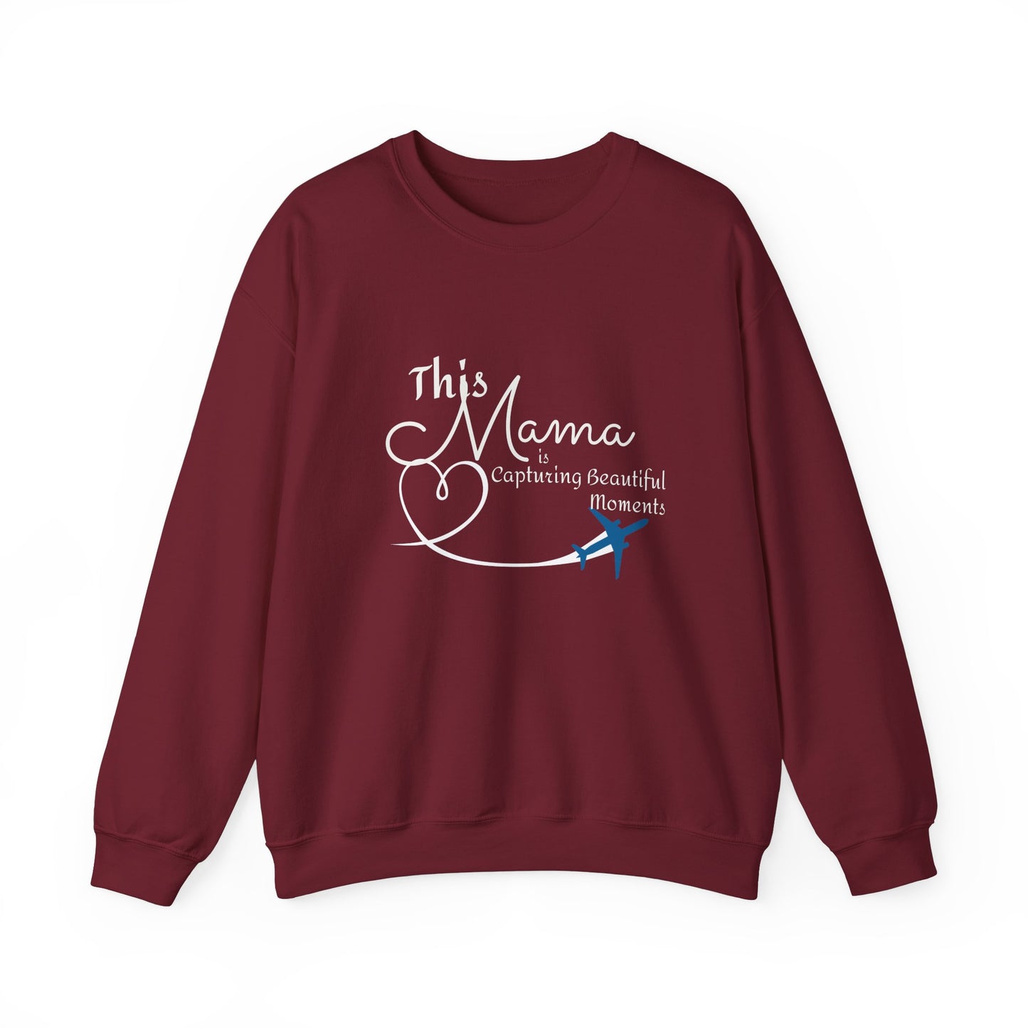 This Mama is Capturing Beautiful Moments Crewneck Sweatshirt - Gift for Moms