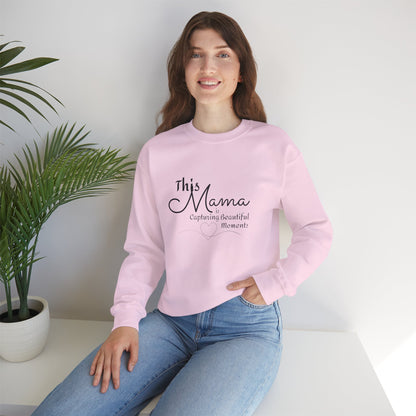 Mama Moments Crewneck Sweatshirt - Gift for Moms